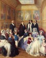 Königin Victoria und Prinz Albert mit der Familie von König Louis Philippe Franz Xaver Winterhalter
